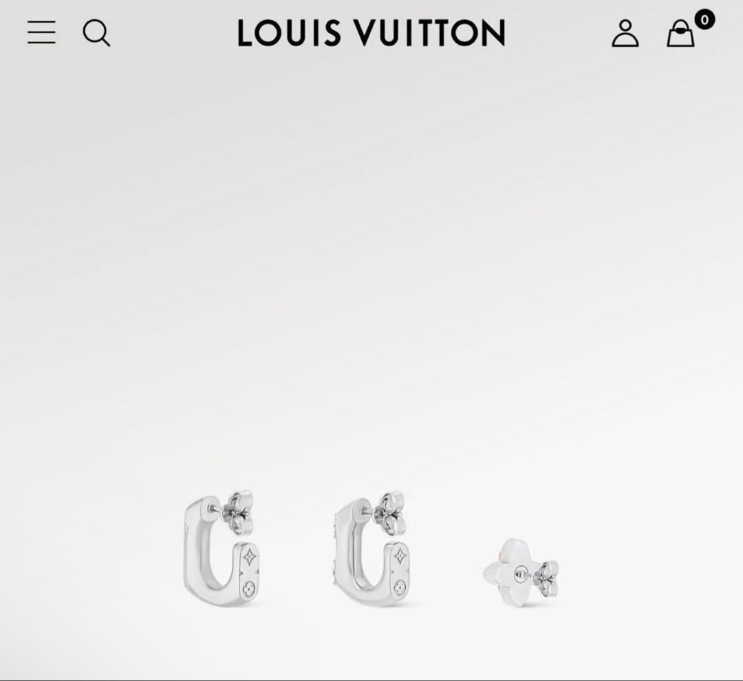 ルイヴィトン ピアス LV ビーズ 2つセット(黄色の丸のついた2つです)