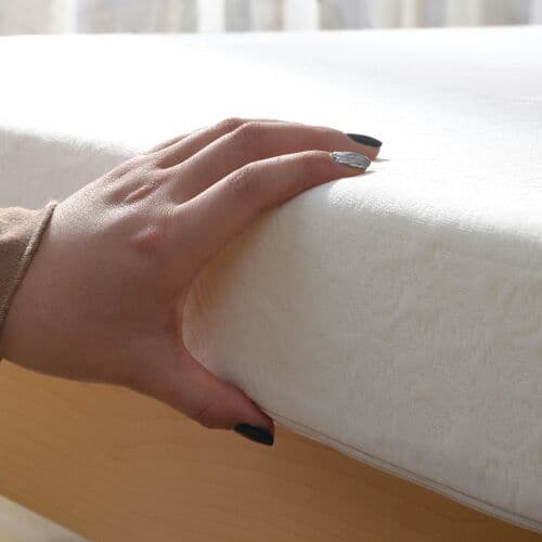 10cm高反発マットレス シングル ホワイト 25D 120N S