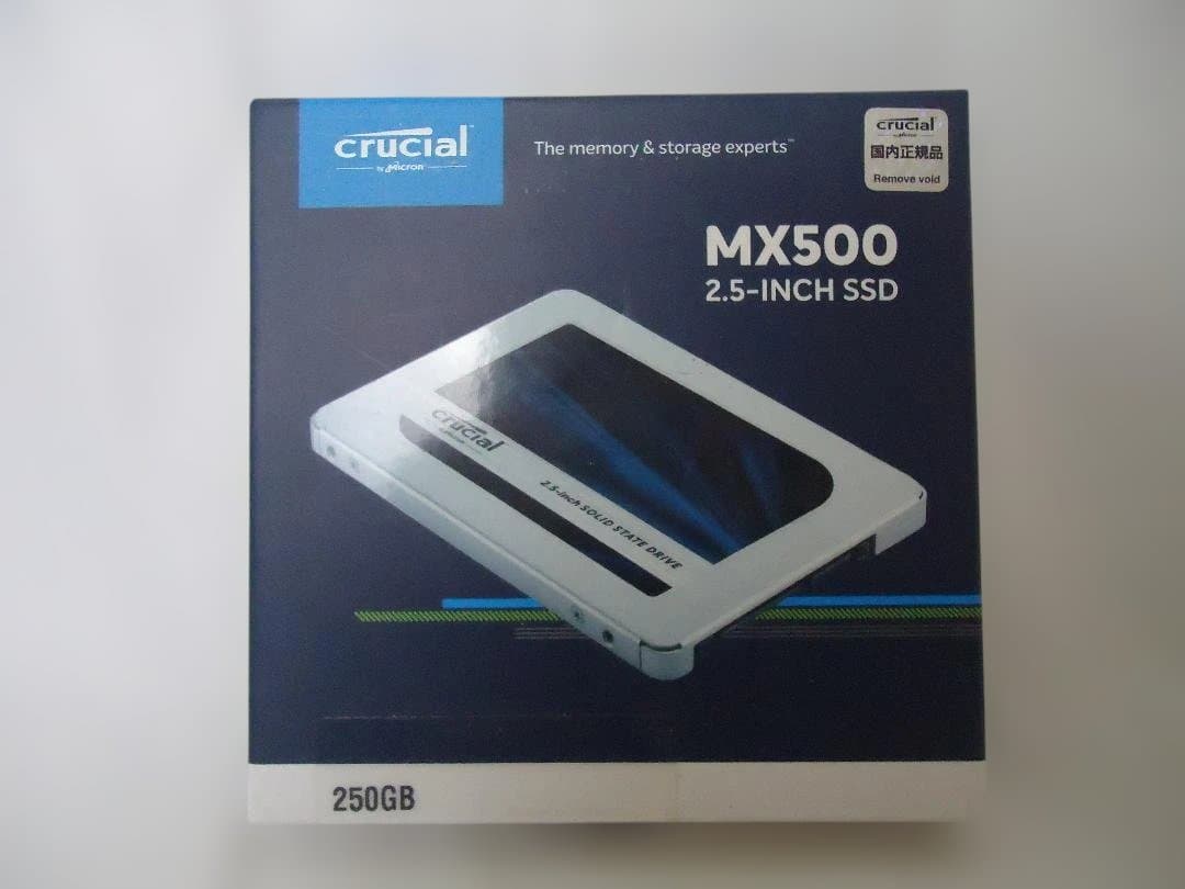 【新品】Crucial MX500 250GB 内蔵型SSD