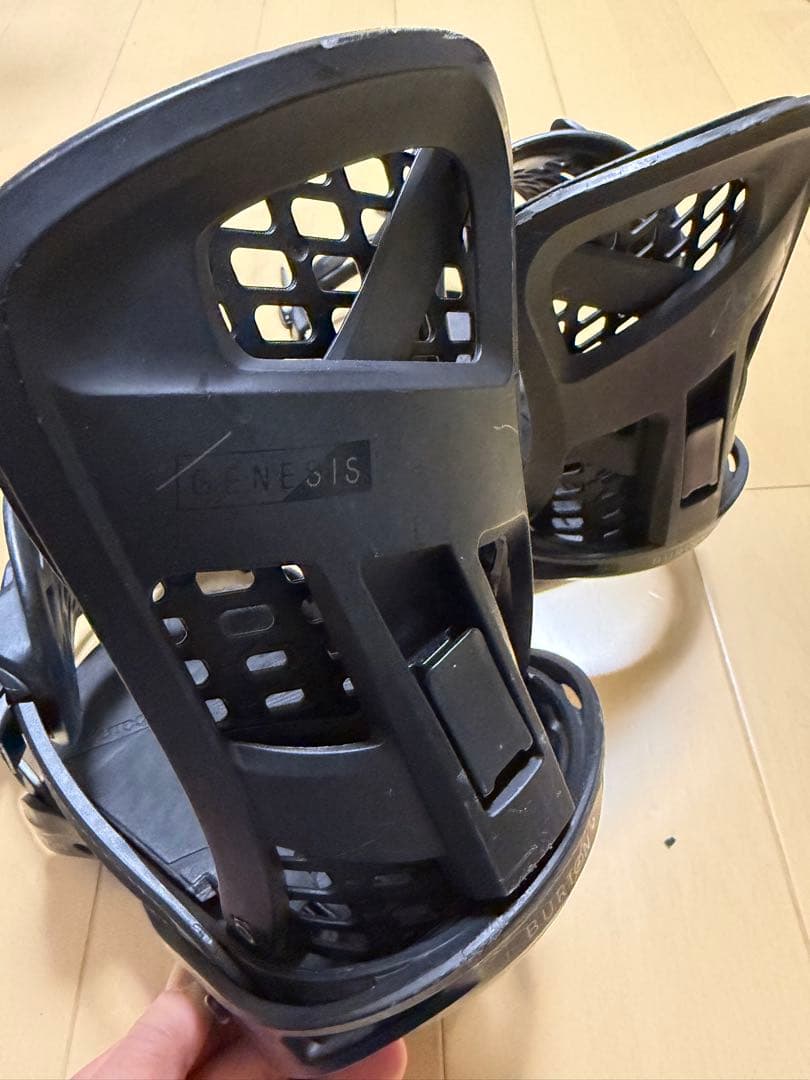 BURTON GENESIS Mサイズ マットブラック ビンディング