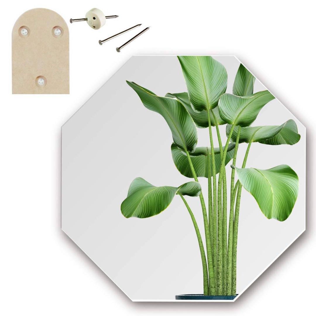 オシャレな八角形開運壁掛け鏡