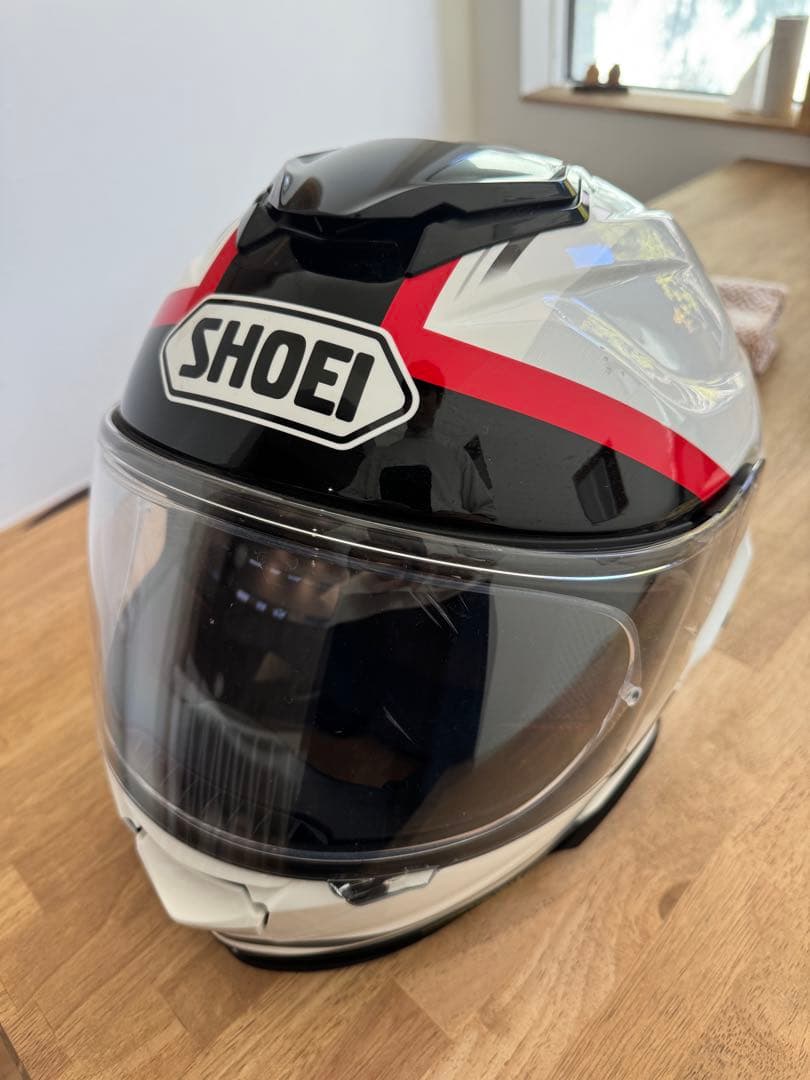 SHOEI フルフェイスヘルメット gt-air2黒/白/赤