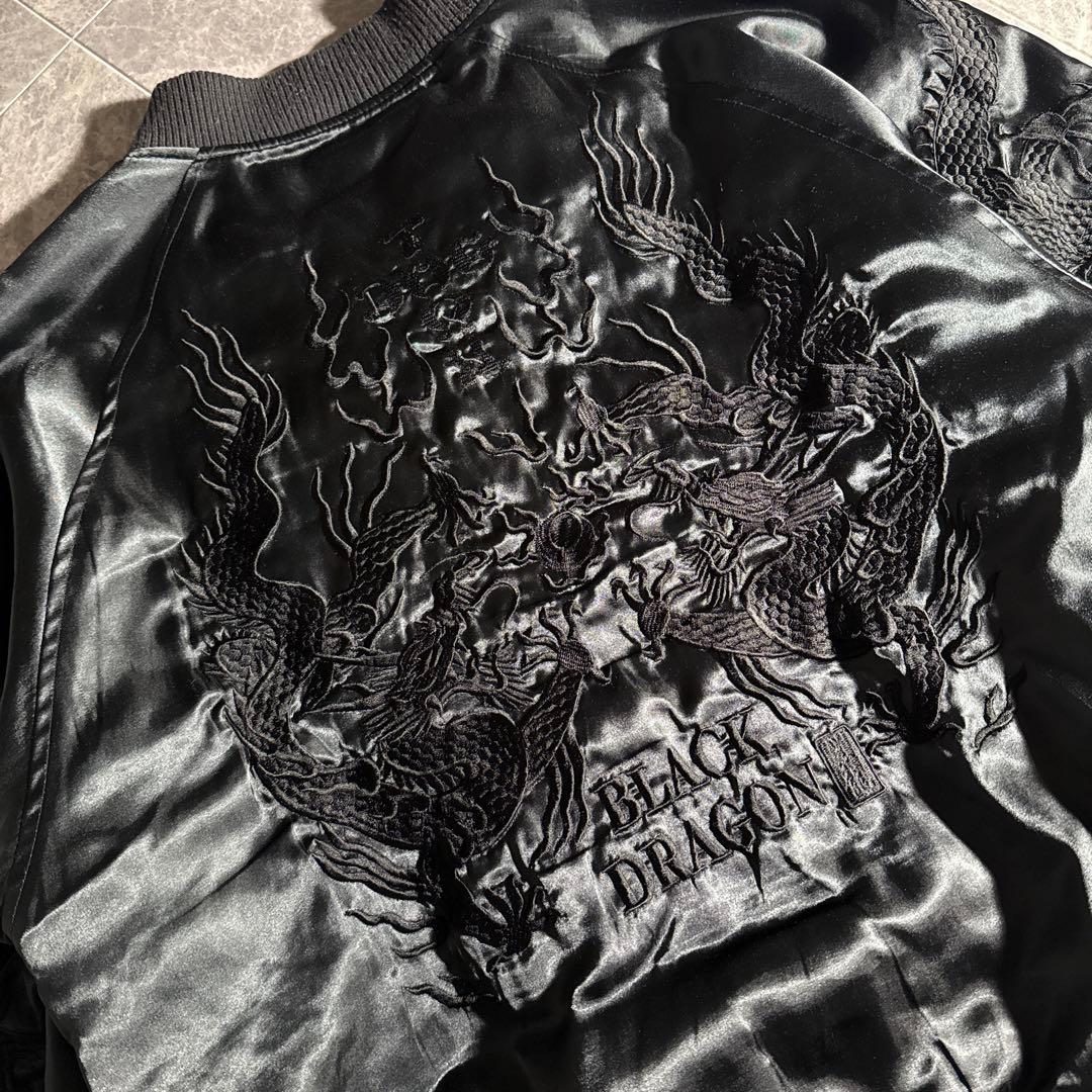 DOG TOWN スカジャン ALL BLACK