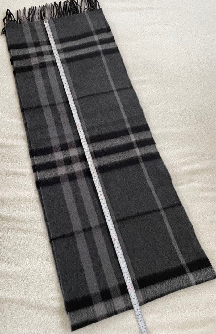 BURBERRY カシミア　チェック柄 マフラー