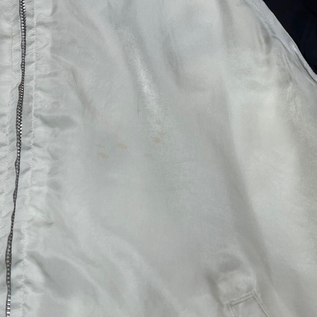 バックラッシュ 名作！　スカルｘロゴのリバーシブルスカジャン　Ｌサイズ　希少