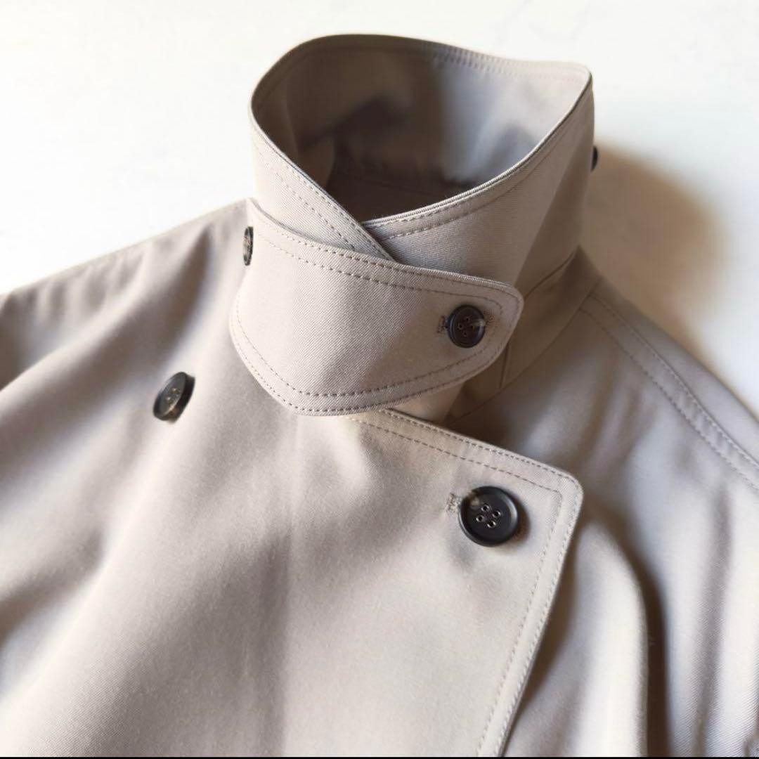 ほぼ未使用✨️25SS　エストネーション　ソモウウール トレンチコート　38