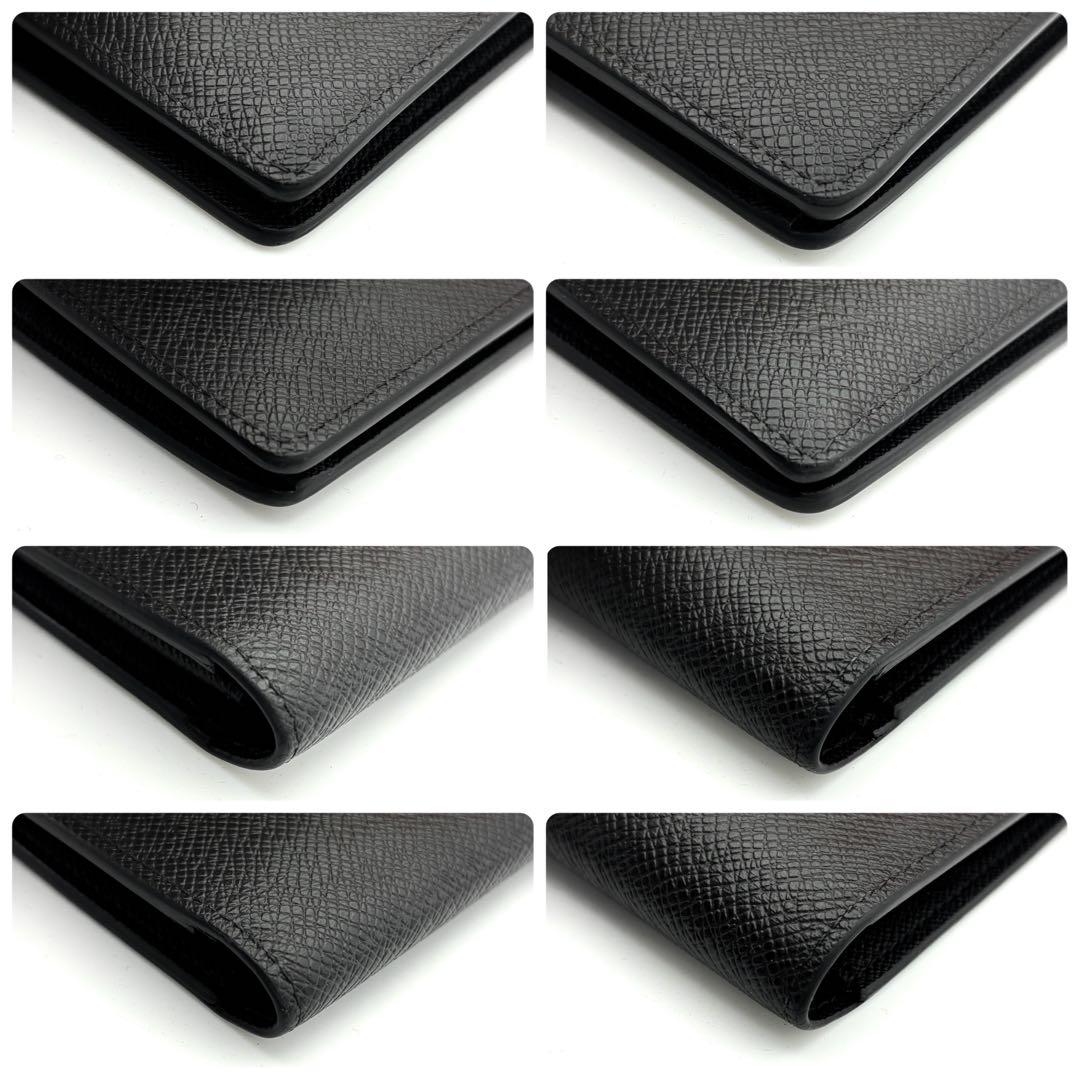 ☆極美品☆IC搭載☆ルイヴィトン タイガ 長財布 ポルトフォイユブラザ ブラック