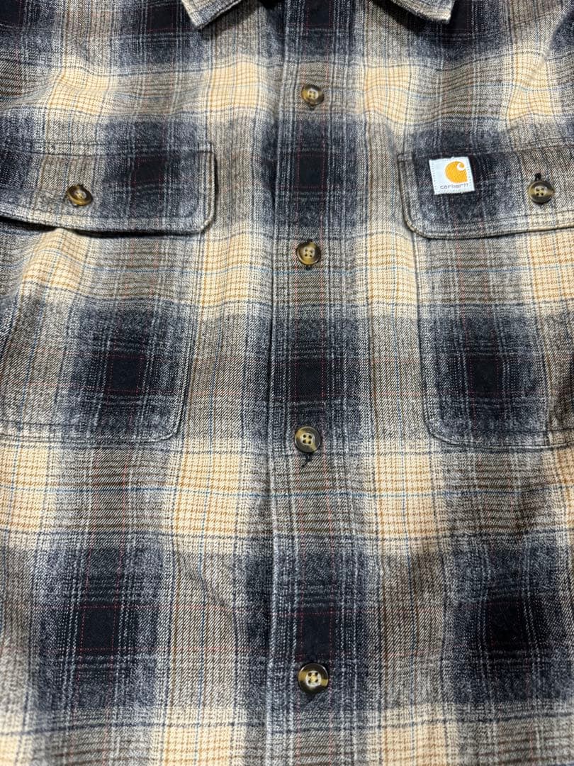 carhartt ネルシャツ オンブレチェック