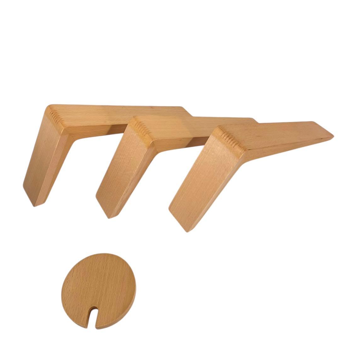 HR464 【レアデザイン】日進木工 nissin KO-DAI 丸テーブル