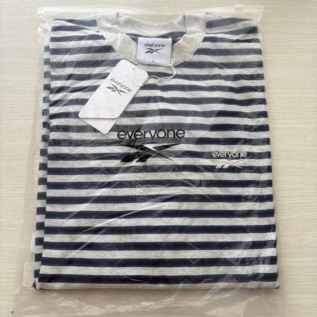 REEBOK everyone CLASSIC BORDER ロンT