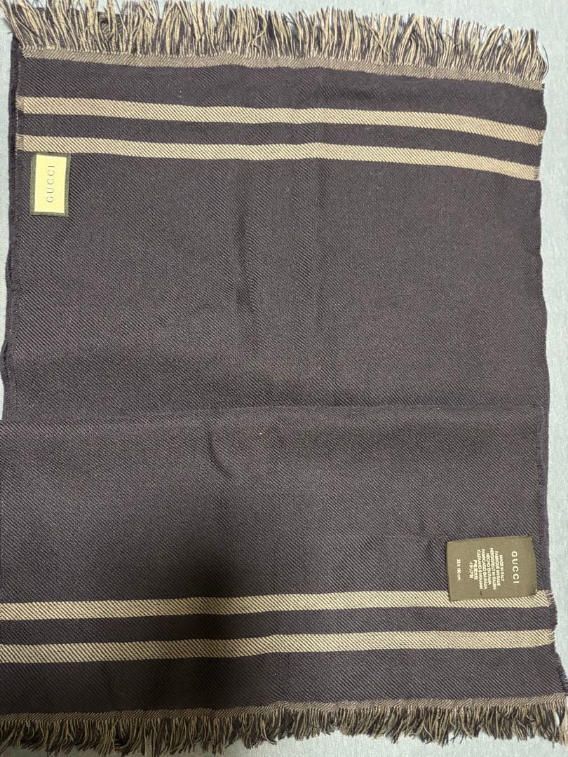 GUCCI GGパターン マフラー 33 X 180 cm