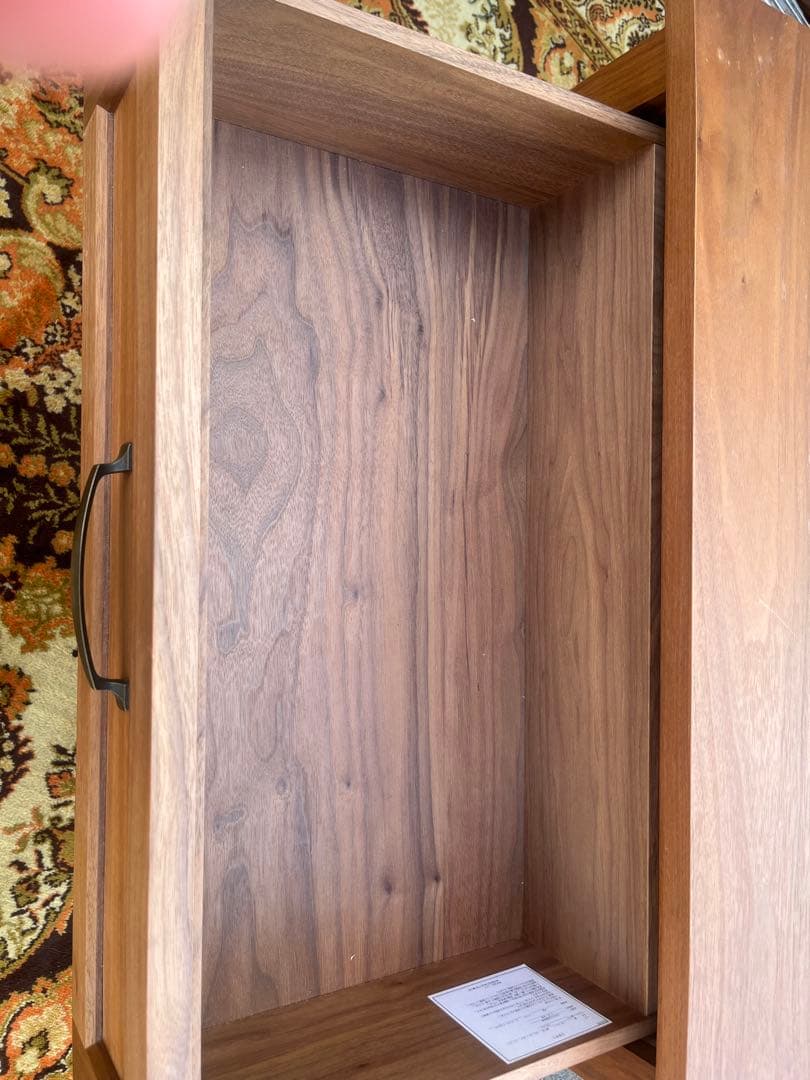 希少 NITORI ニトリ ローチェスト エリル800 ウォールナット