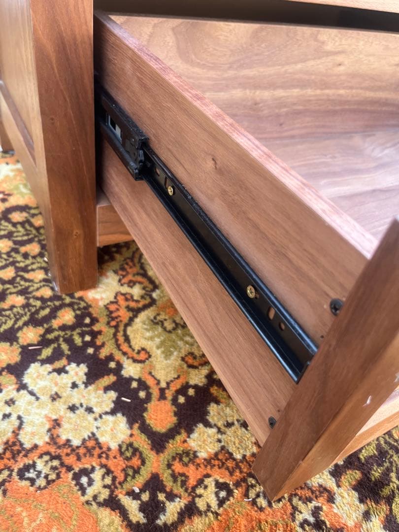 希少 NITORI ニトリ ローチェスト エリル800 ウォールナット