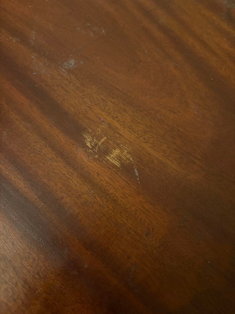 マホガニー 無垢 デスク アンティーク