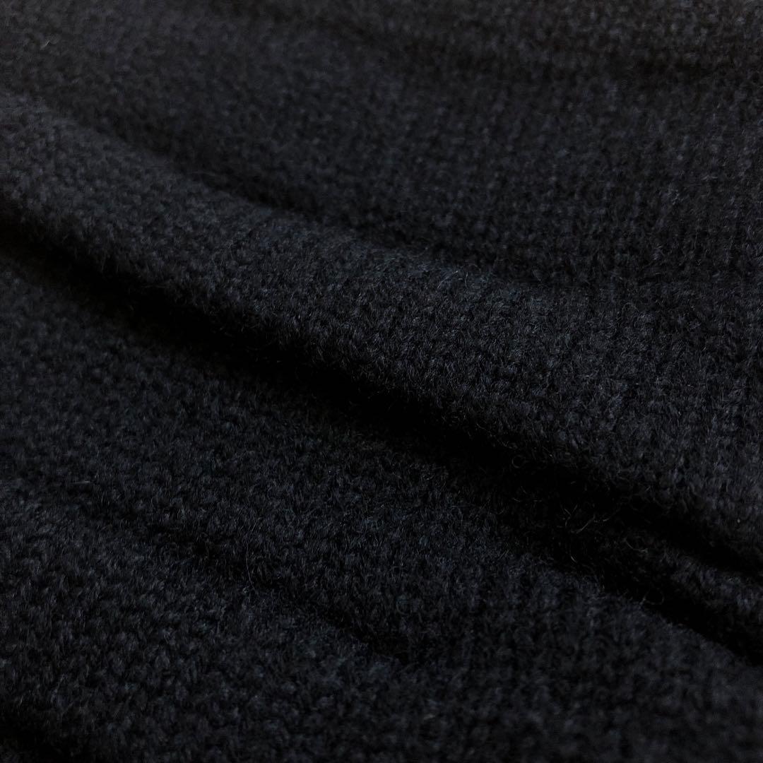 新品未使用 KAZUYUKI KUMAGAI ウールネックウォーマー BLACK