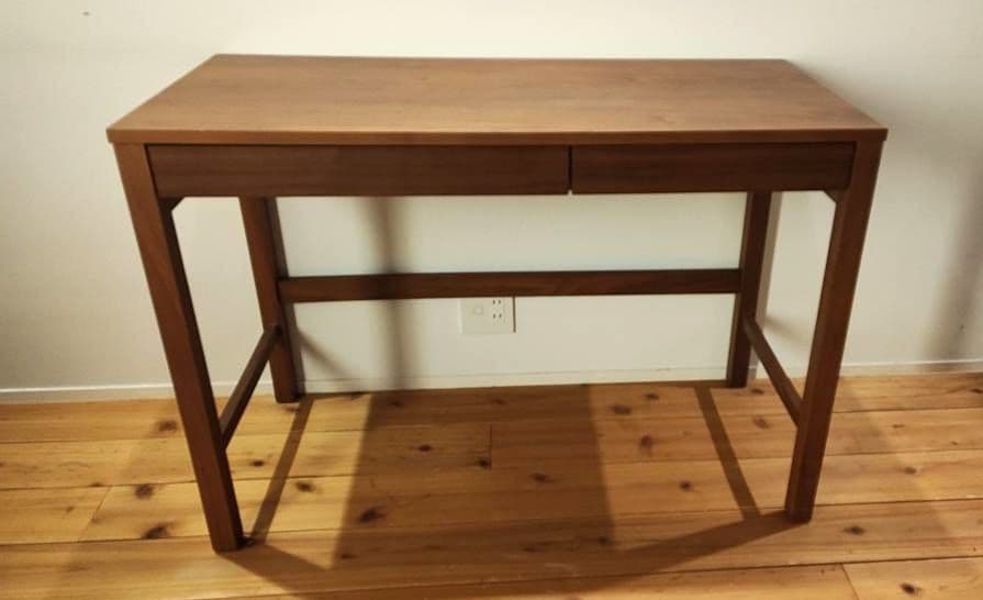 ACTUS アクタス デスク/テーブル/机 ウォールナット 分解発送・要組立