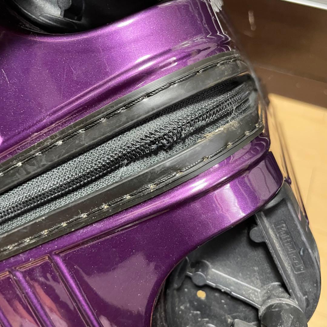 A*)様 【ジャンク】RIMOWAリモワ　サルサエア 4輪 パープル　ファスナー