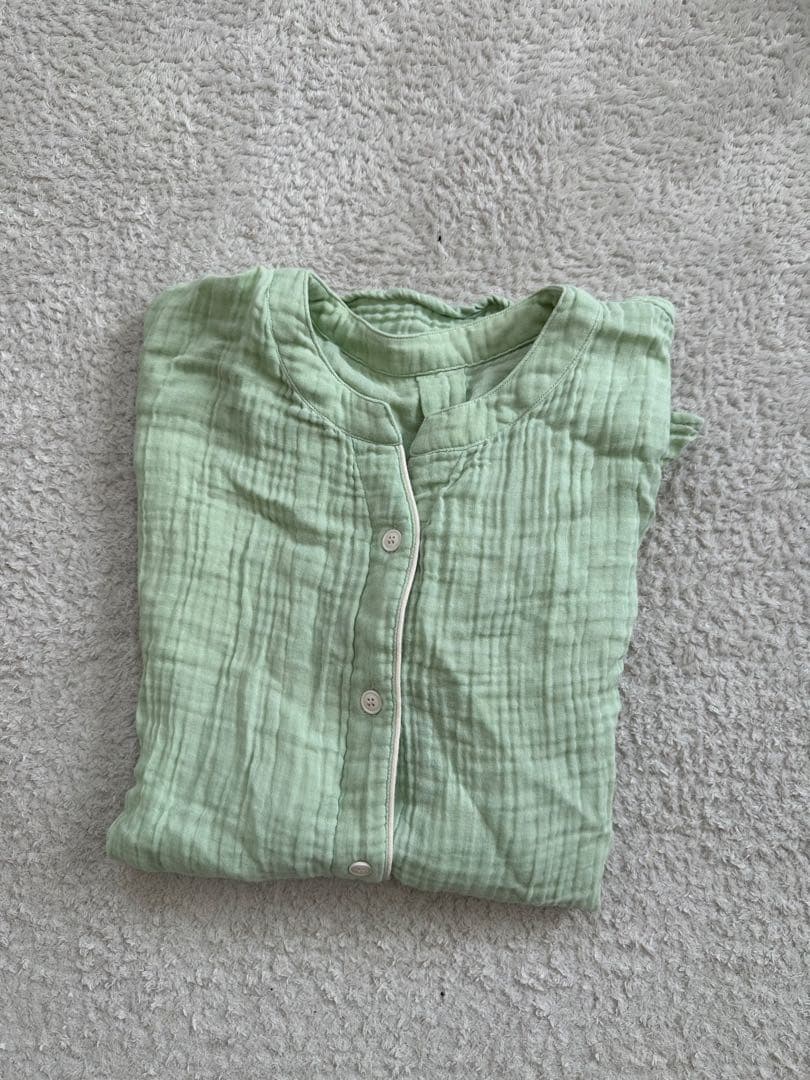 クレープガーゼ UCHINO カラー 半袖 レディース パジャマ