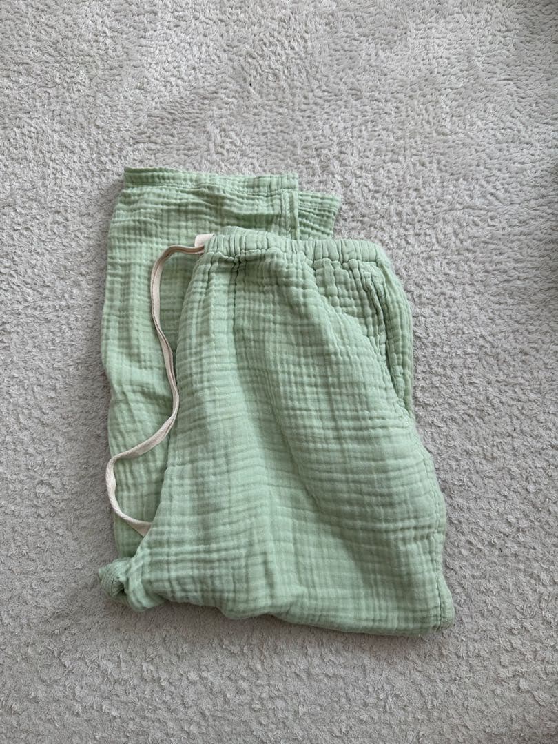 クレープガーゼ UCHINO カラー 半袖 レディース パジャマ