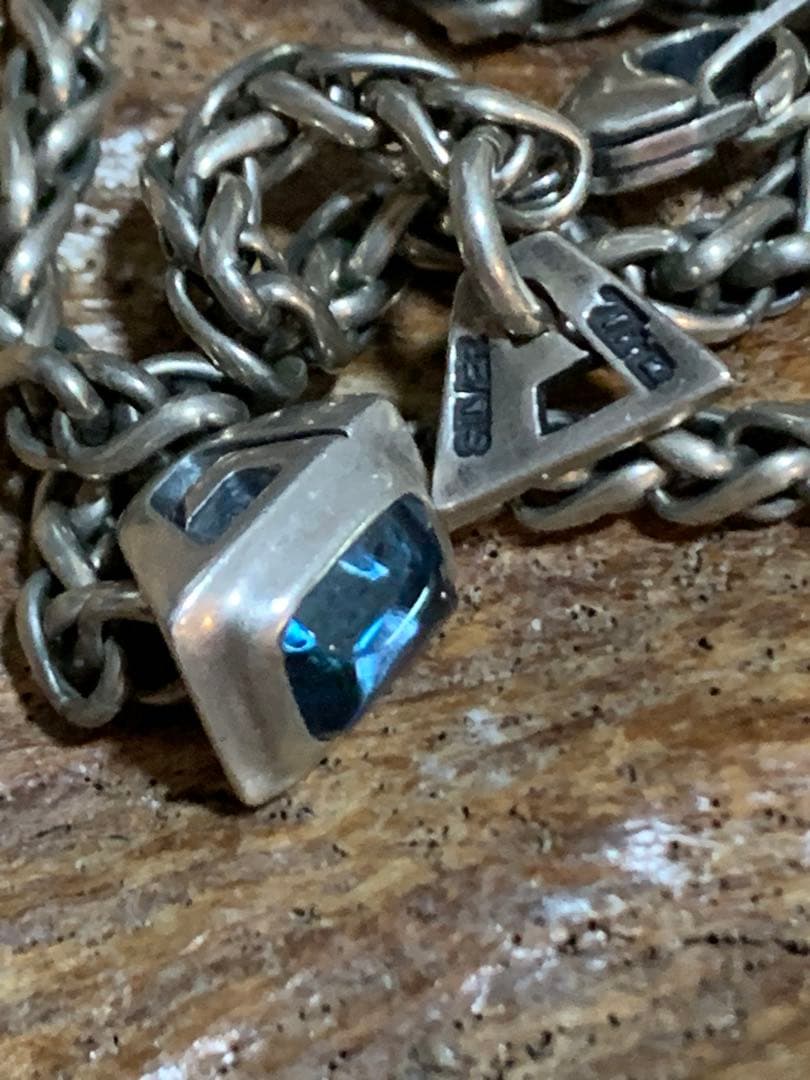 【超希少品/廃盤ブランド】 『TOLTECA』 シルバーネックレス