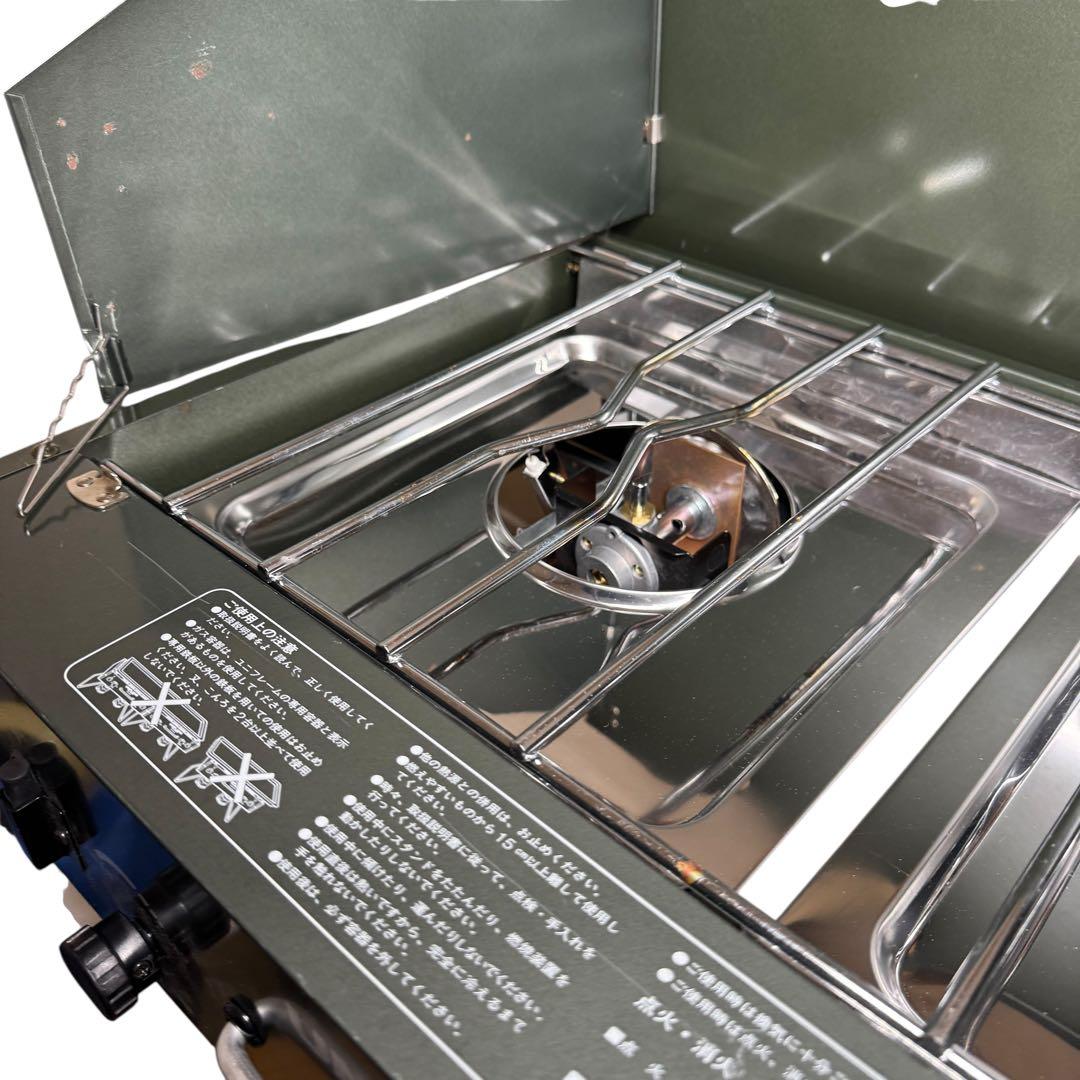 【美品】UNIFLAME ユニフレームUS-2400 TWIN BURNER