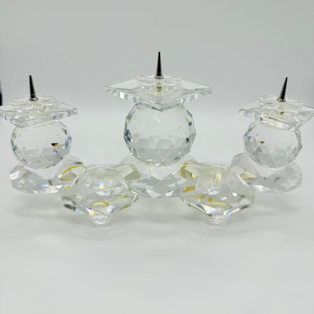 スワロフスキー candle キャンドル 3個付