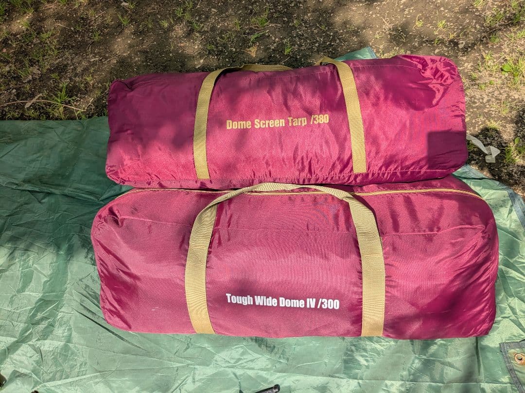 コールマン　タフワイドドームⅣ300&ドームスクリーンタープ380 バーガンディ
