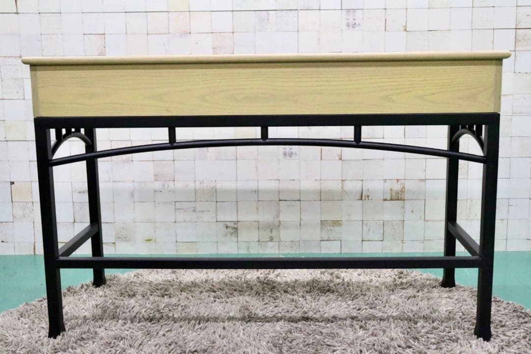 GMFS399D○アンティーク調 コンソールテーブル 飾り棚 店舗什器 作業台