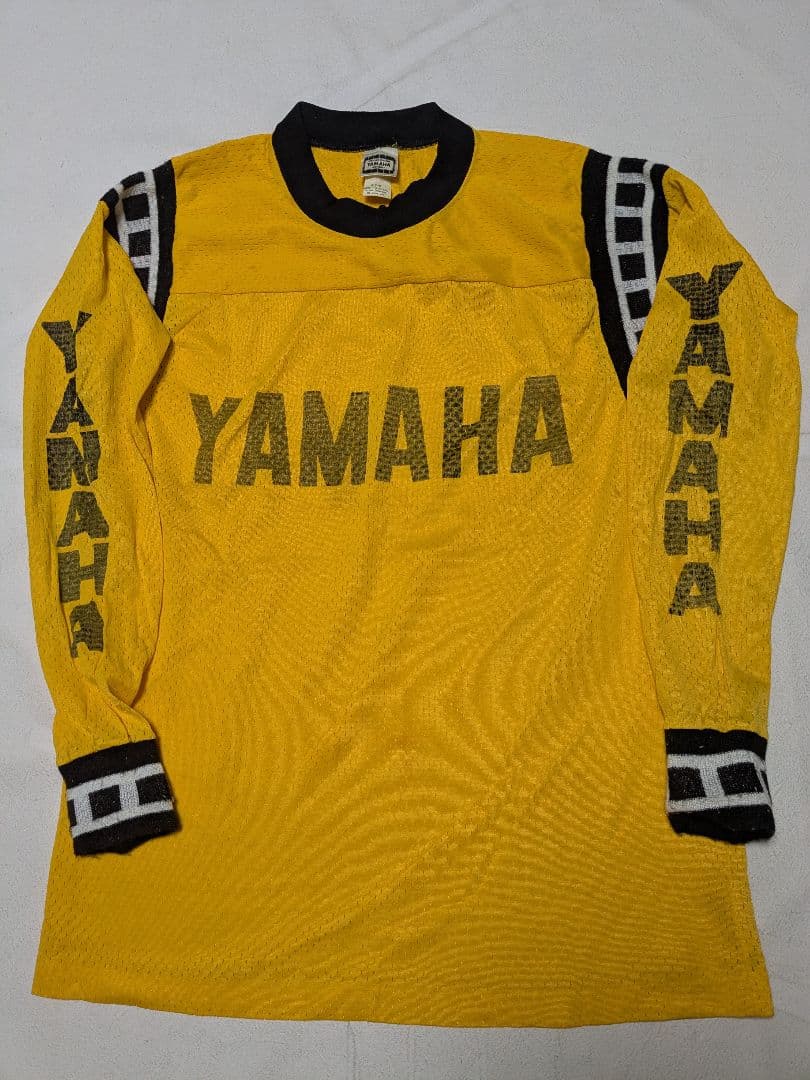 80s〜 YAMAHA ヤマハ メッシュ モトクロスシャツ