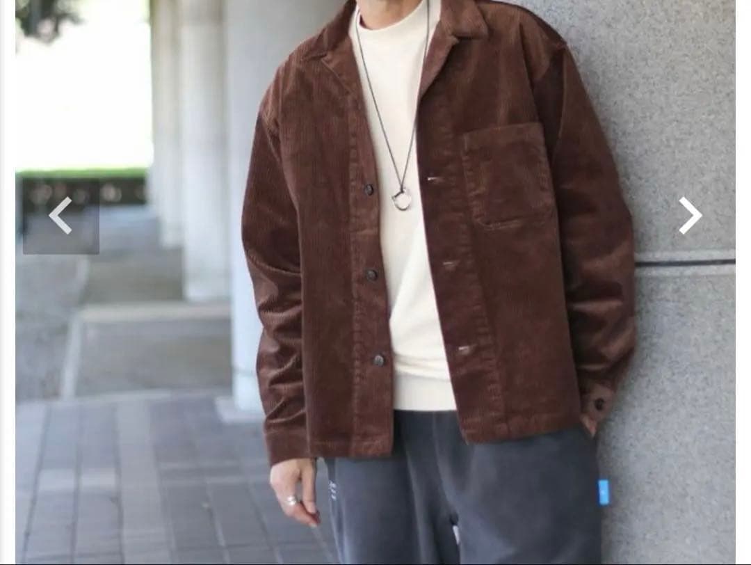 JOHNBULL コーデュロイシャツ オープンカラーシャツ シャツジャケット