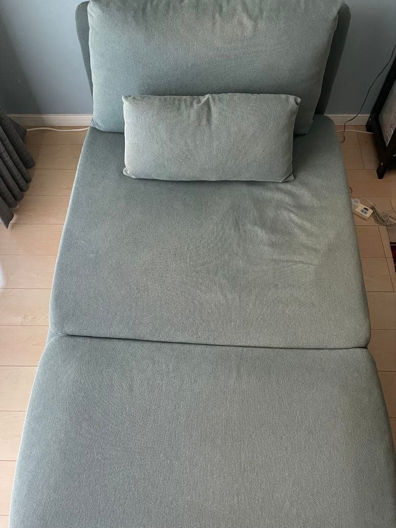 廃盤品、SÖDERHAMN、ソーデルハムン、寝椅子、長椅子、旧版、ターコイズ