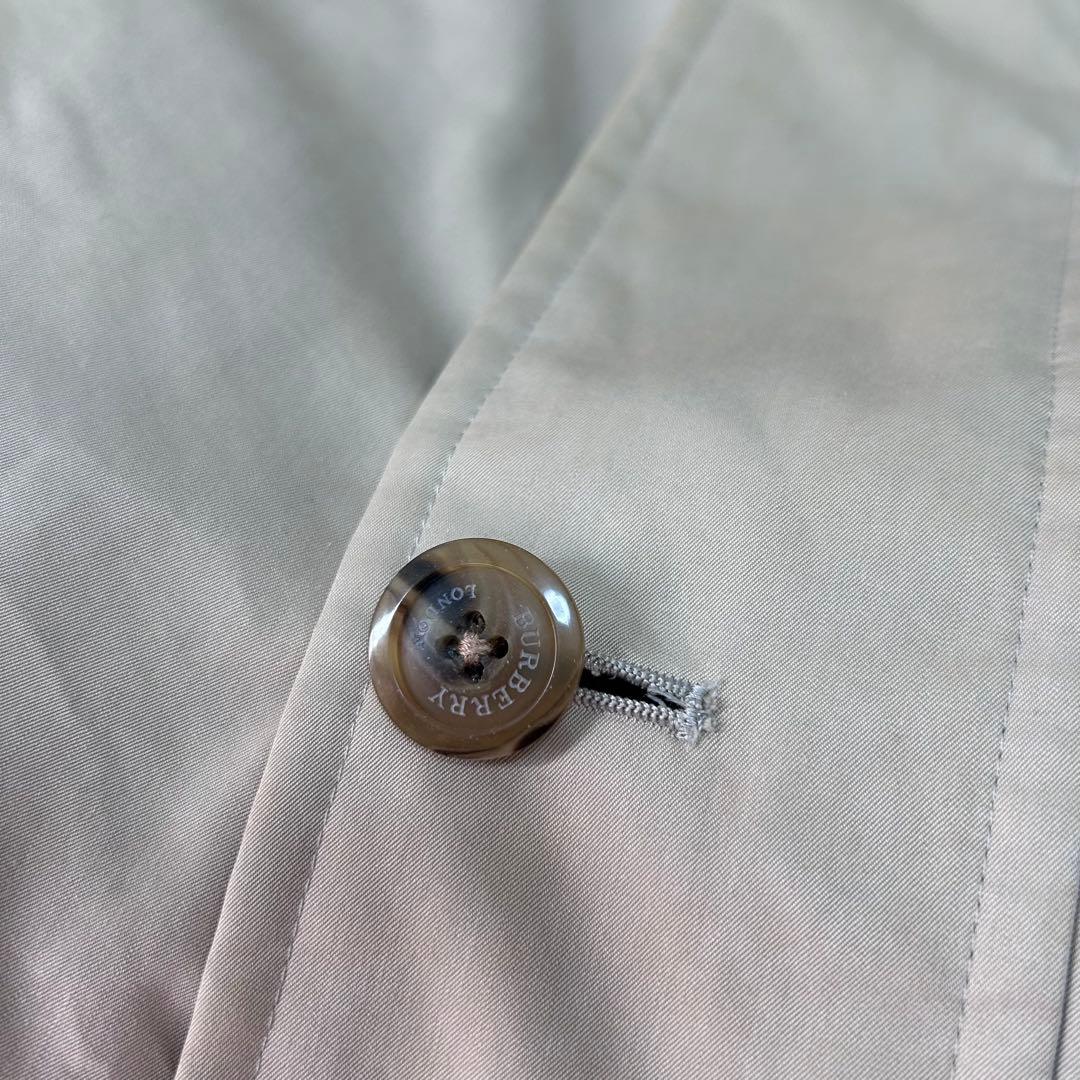 バーバリーロンドン　ダウンライナー　ノバチェック　フードステンカラー　メンズ