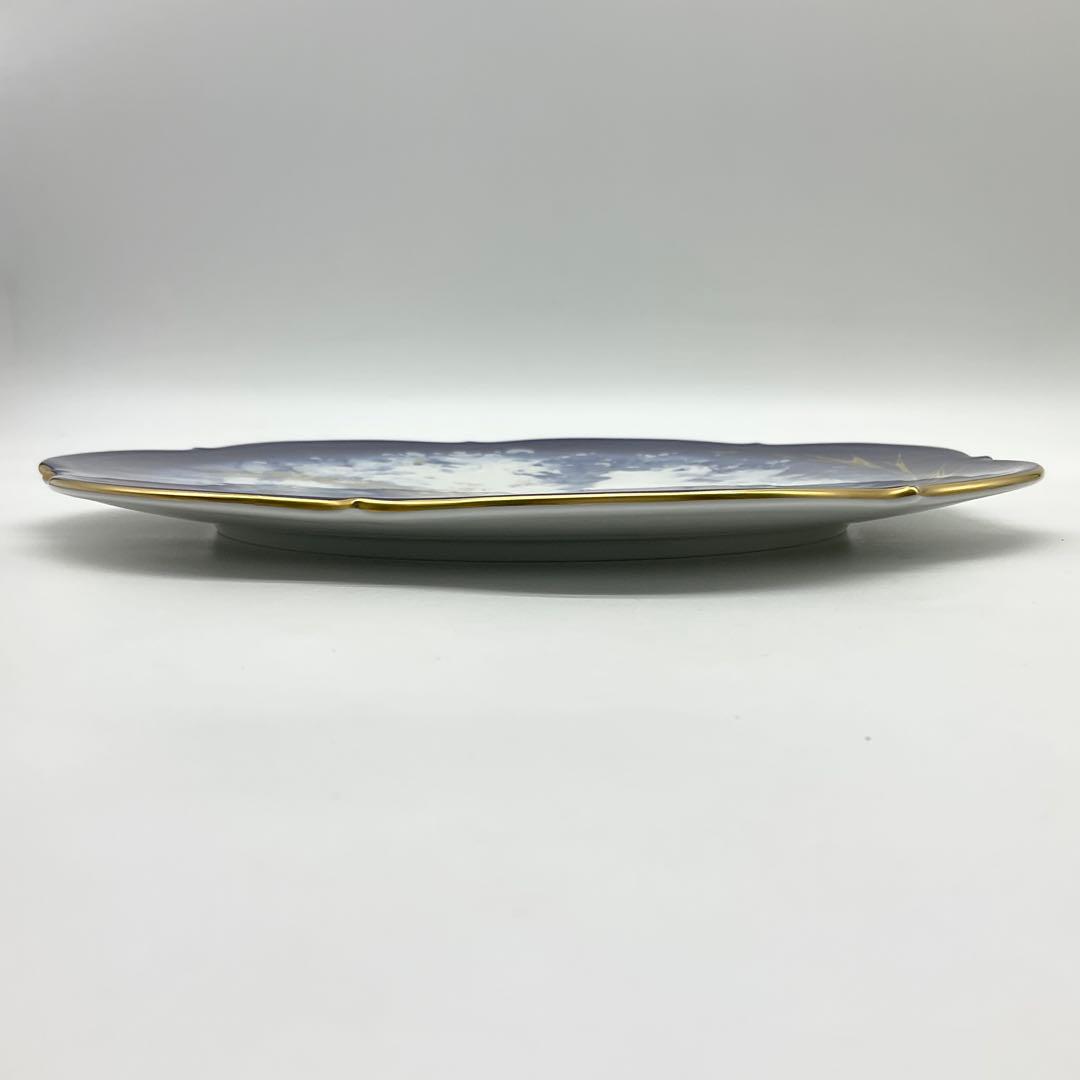 MEISSEN マイセン イヤープレート 1992年 冬の森 飾り皿　9_123