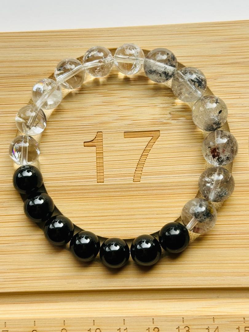 ユニドロブレスレット　ブラック系