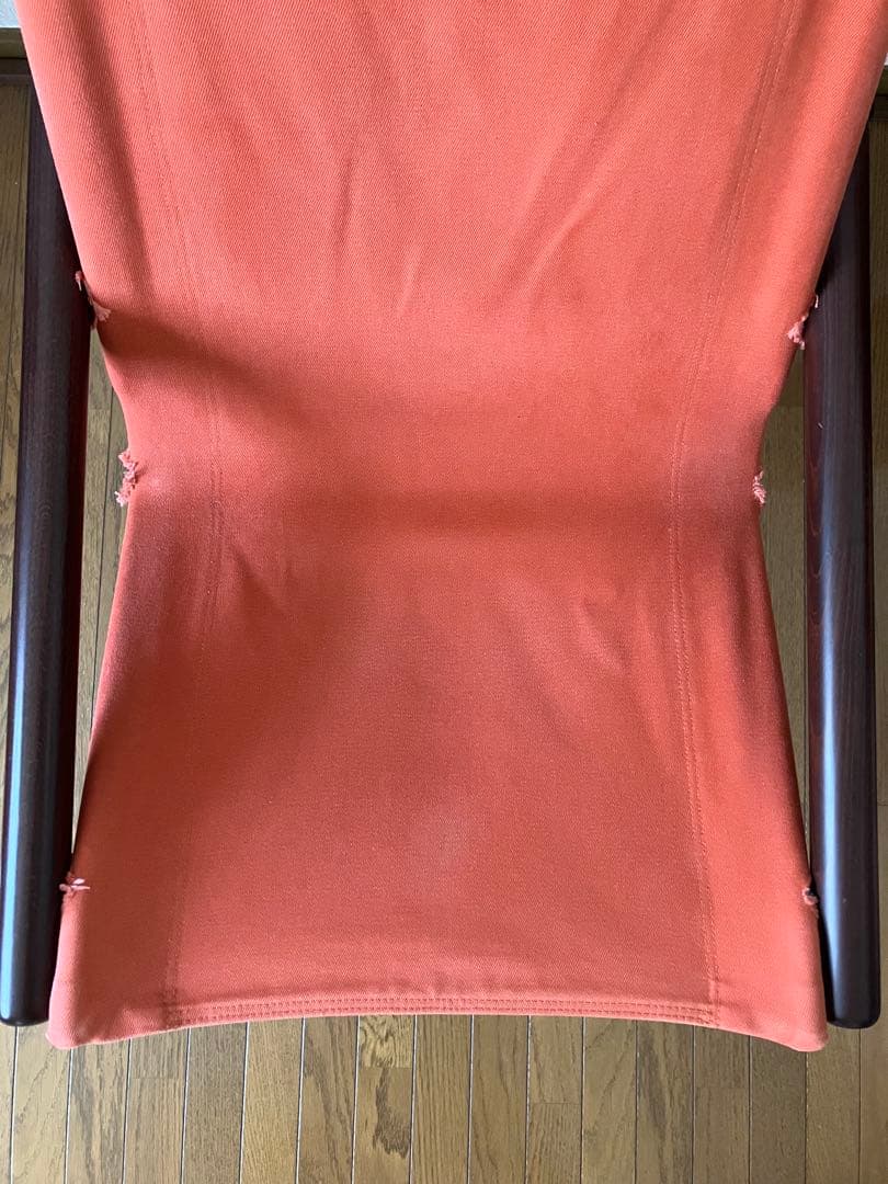 ニーチェアエックス（Nychair X）　ロッキング　レンガ×ダークブブラウン