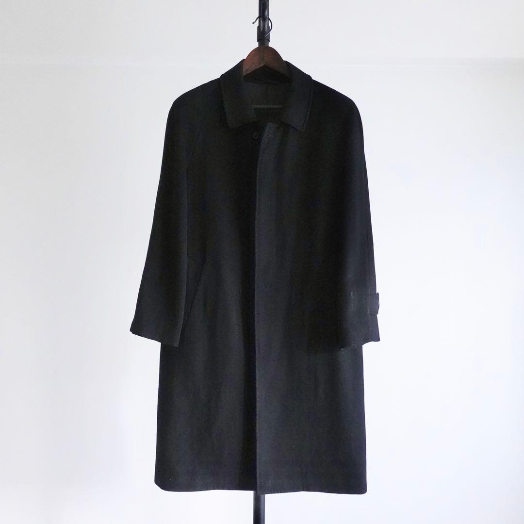 PIERRE BALMAIN ピュアカシミア　バルマカーンコート　ブラック