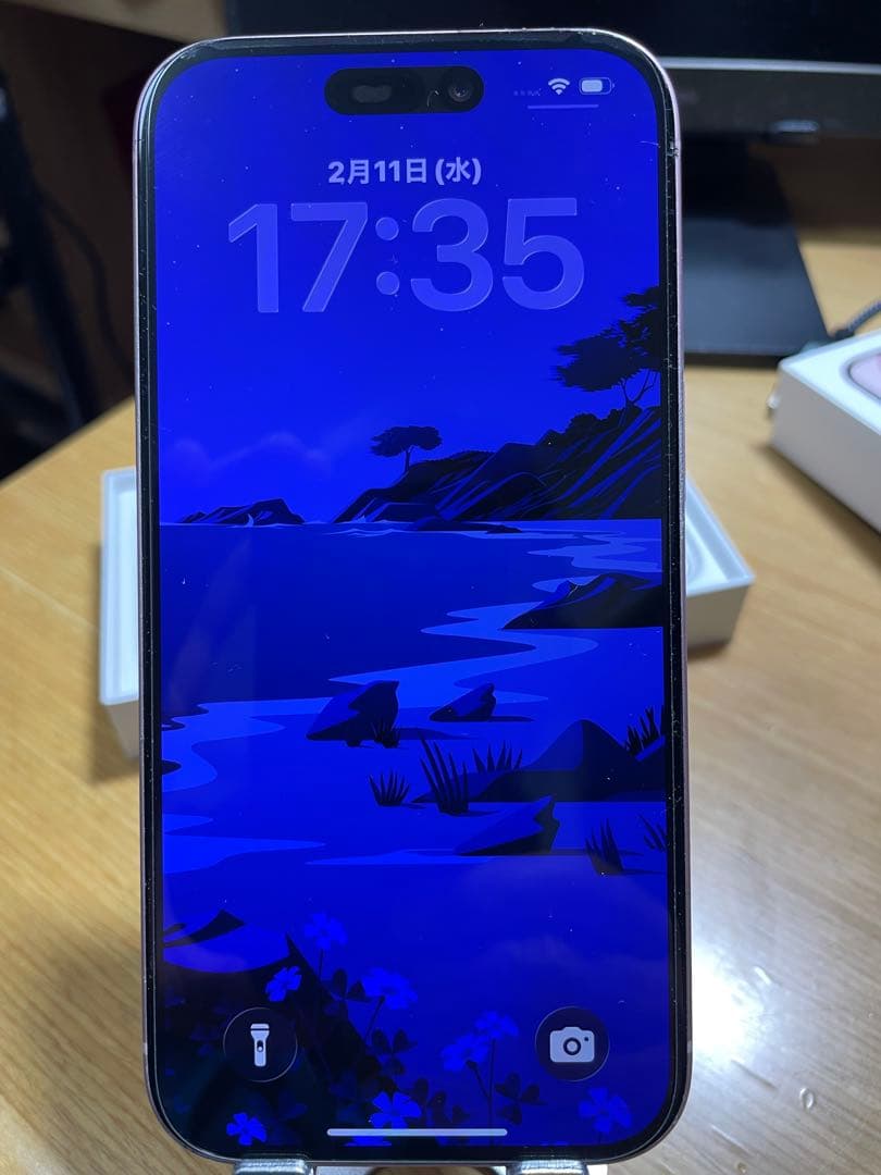 iphone 15 128 gb ピンク　完動品　AppleCare付き