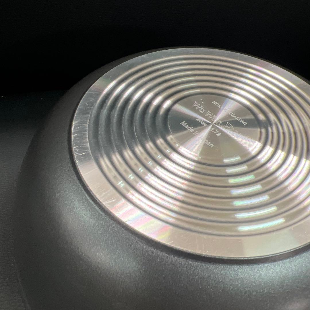 ★新品送料込★北陸アルミ日本製ミニウーウェンパンプラス20cm