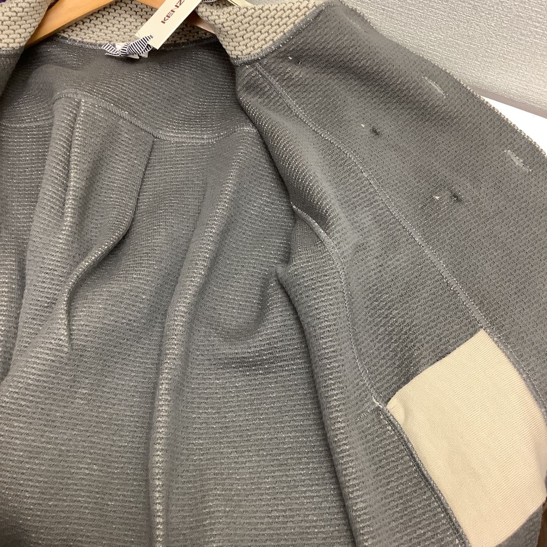 鍋*ん様 新品タグ付　ケンゾー　KENZO ニット風コート ベージュ ジャケット