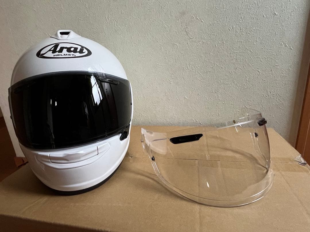 【値引きしました】Arai VECTOR X フルフェイスヘルメット　中古品