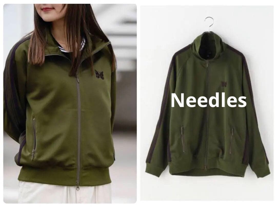 ✨美品✨24ss✨Needles✨Track Jacket✨OT226✨カーキ