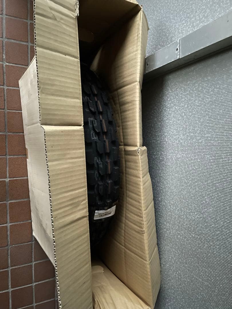 ブリヂストン　トレイルウィング　TW・バンバン用新品極太タイヤ2本セット送料込み