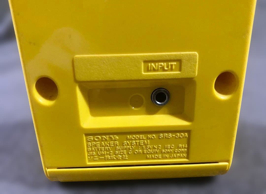 【動作確認済み】Sony portable speaker　SRS-30A
