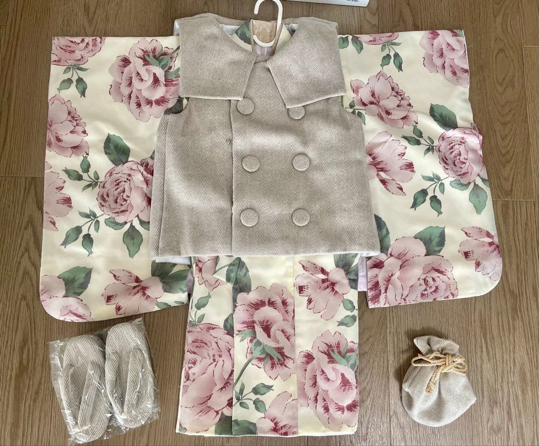 七五三　3歳　女の子　5点セット　ひよこ商店