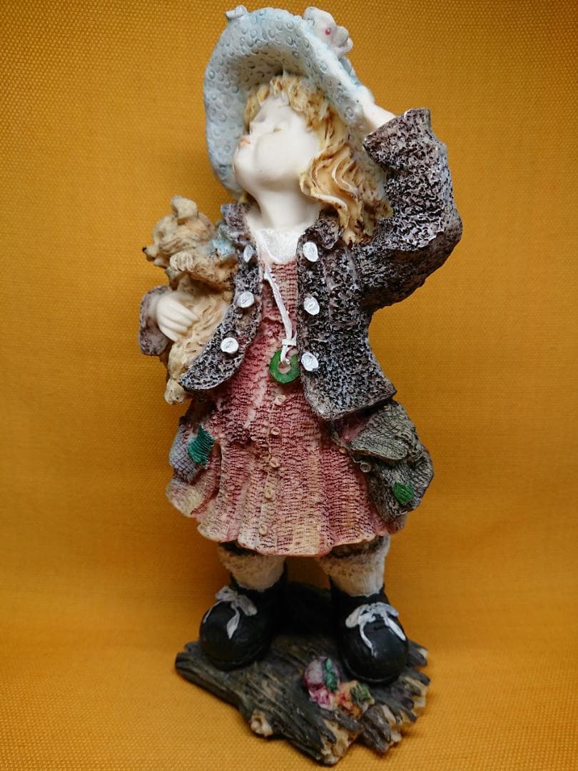 人形　ビンテージ　ヨーロッパ　置物　インテリア　工芸品　美術品　A2756