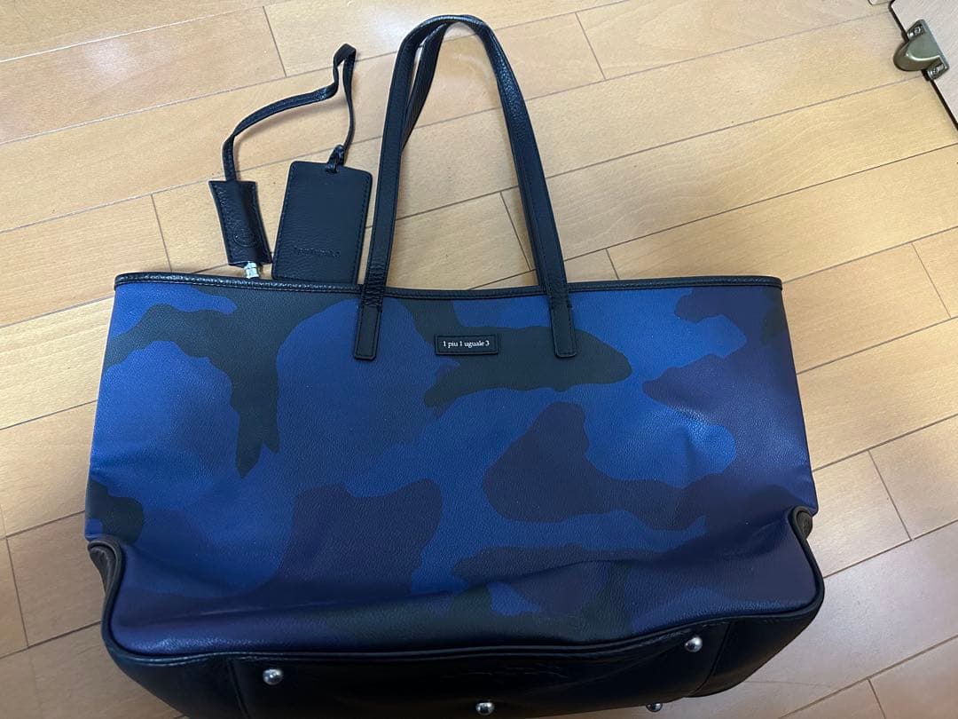 1piu1uguale3 トートバッグ　PELLE MORBIDA レザー