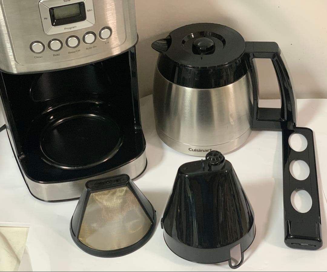 Cuisinart 12カップ ステンレス製 プログラマブル コーヒーメーカー