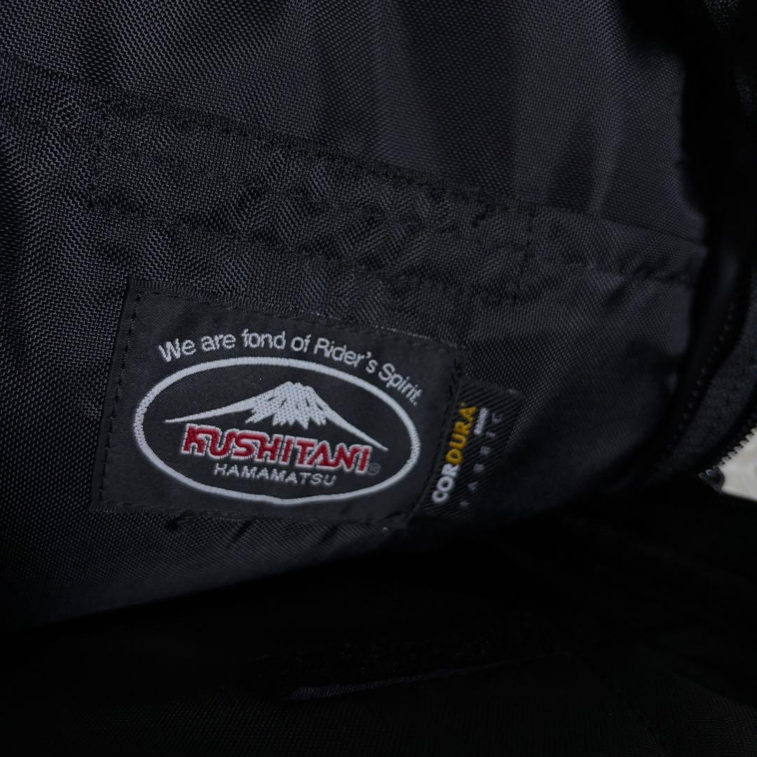 【極美品】クシタニ レッグバッグ ブラックアウト