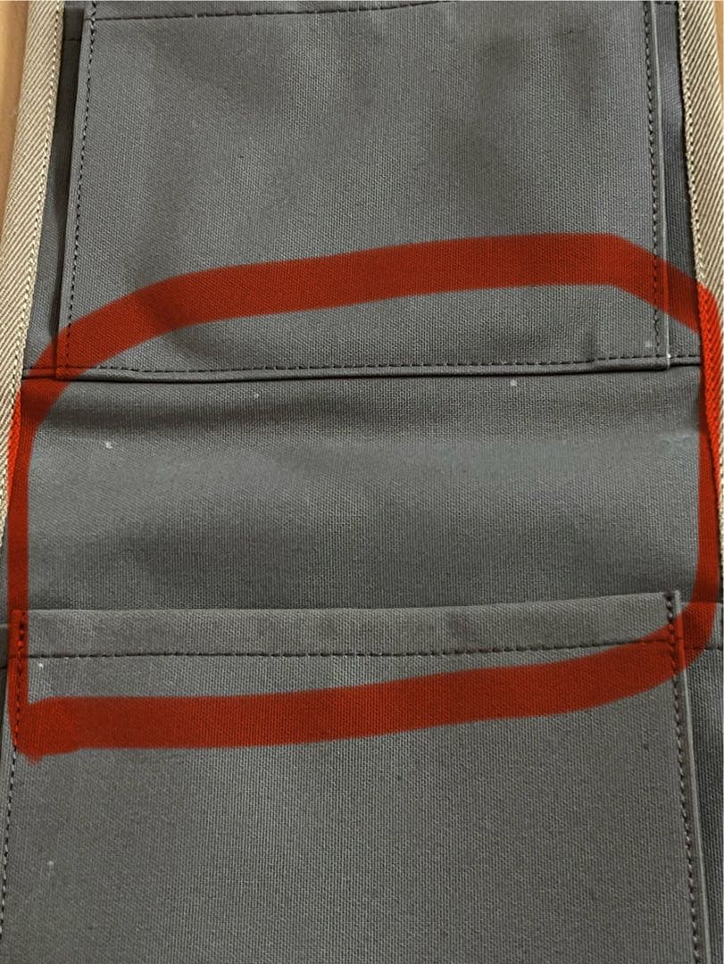 一澤信三郎帆布　吊り下げ式レターラック　小物入れ