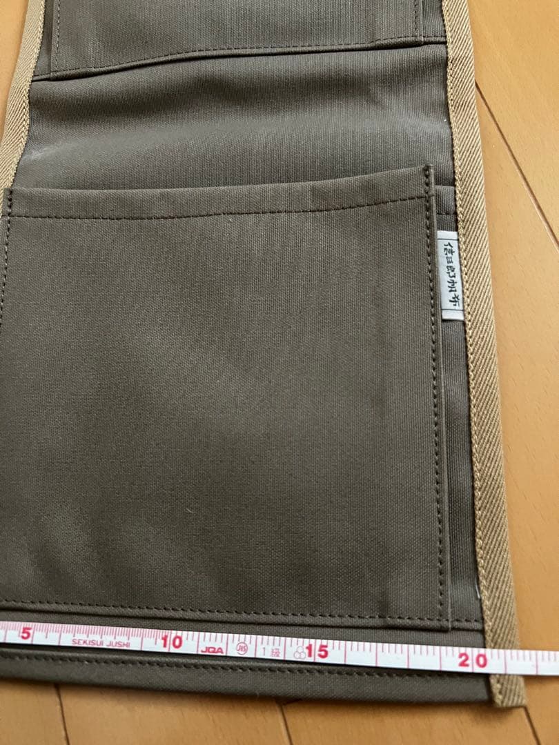 一澤信三郎帆布　吊り下げ式レターラック　小物入れ